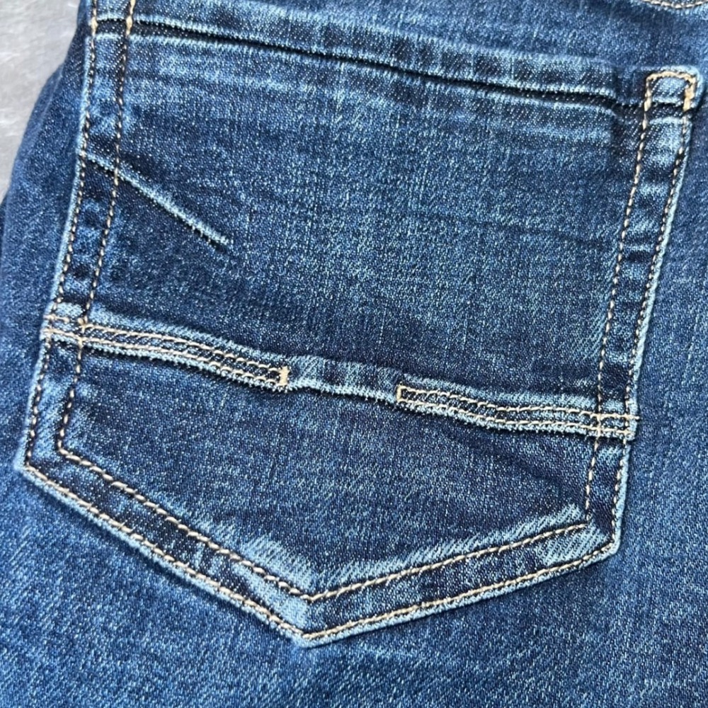 BKE Womens Size 30x32 Payton Mid-Rise Straight Universal Fit Blue Denim Stretch - Picture 13 of 16